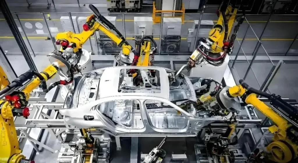 Applications of Laser Welding Robots: Automotive Manufacturing