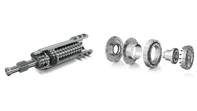 Comparison of Humanoid Robot Rotary Actuators and Linear Actuators: Component Composition