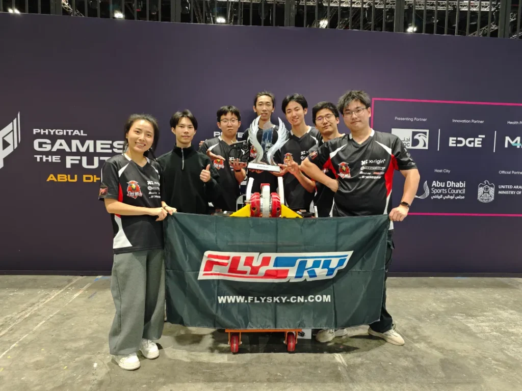 Chinese combat robot team
