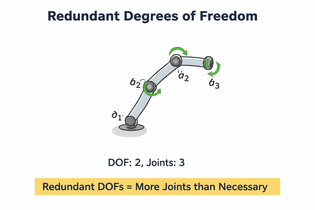 redundant degrees of freedom