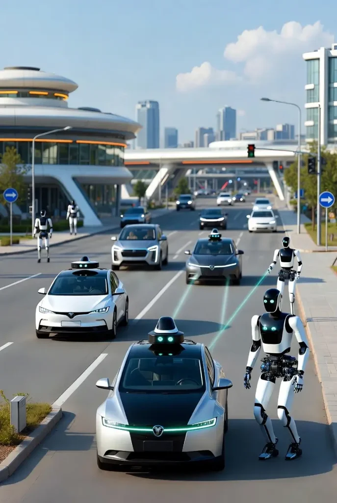 Reasons for the Integration of Robots and Cars:: Technology Homology
