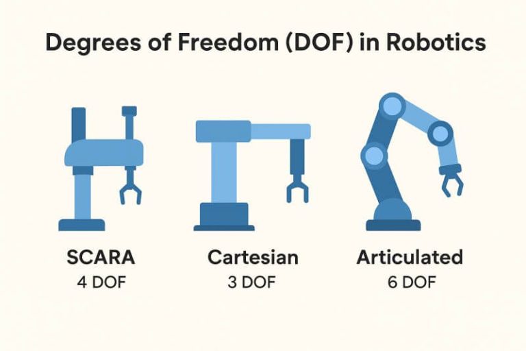 Degrees of Freedom in Robotics: Defining Dexterity