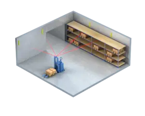 AGV Navigation Types: Magnetic Laser Navigation AGV- With Reflectors