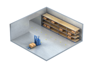 AGV Navigation Types: Magnetic Spot Navigation AGV