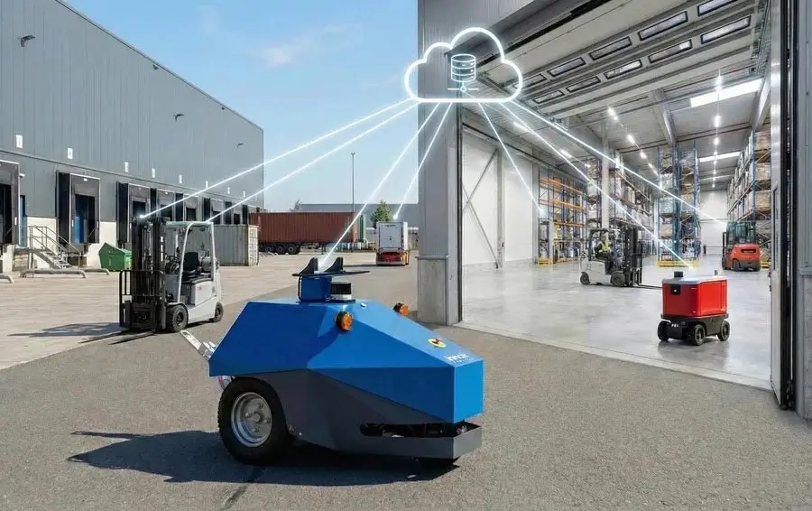 Applications of the VDA5050 Protocol: Automotive industry