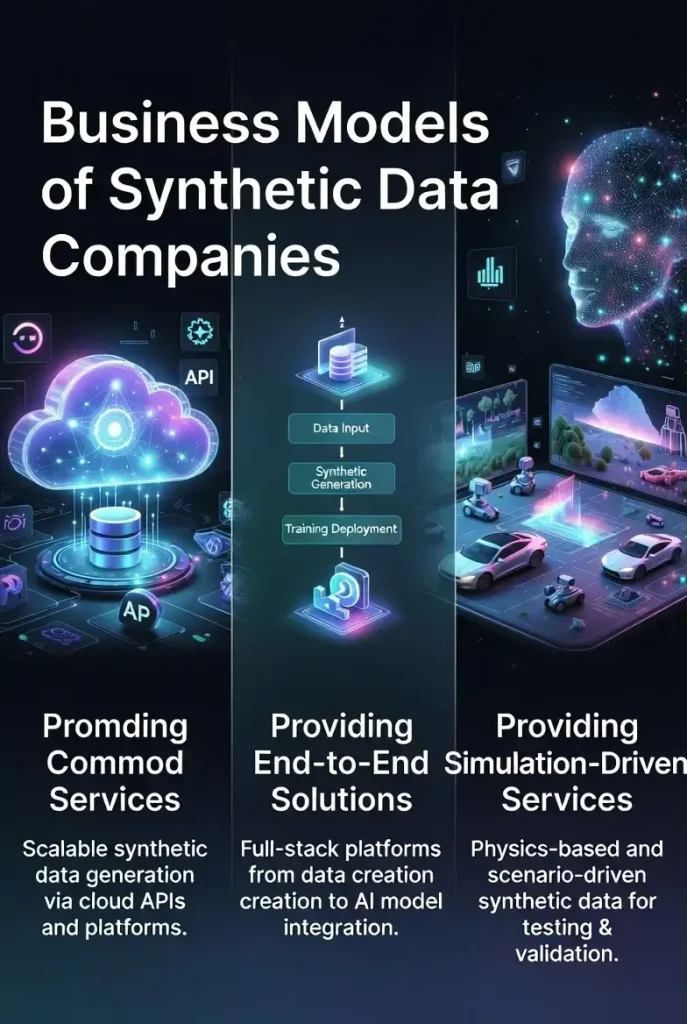 Business Models of Synthetic Data Companies