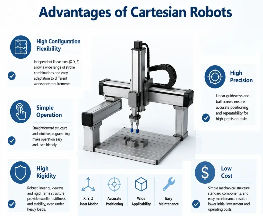 Advantages of Cartesian Robots