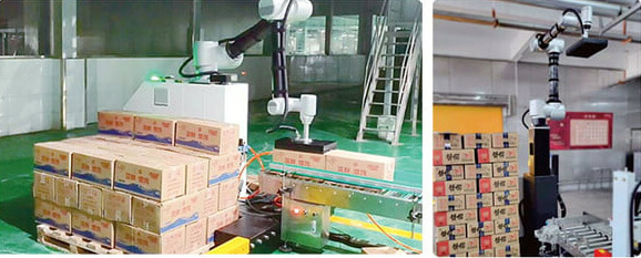 Applications of Cobot Palletizers: Food Industry
