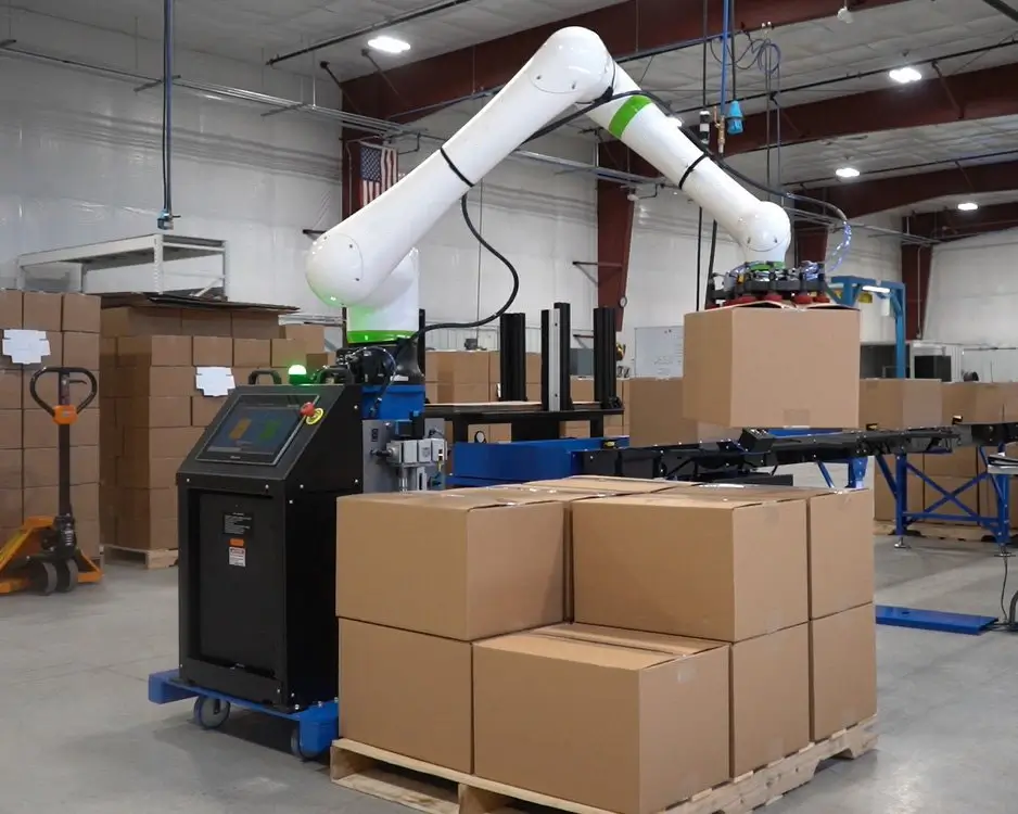 What is a cobot palletizer?