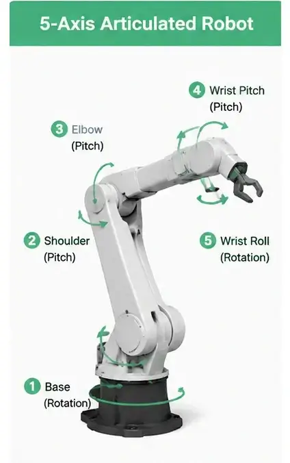 5-Axis Articulated Robot
