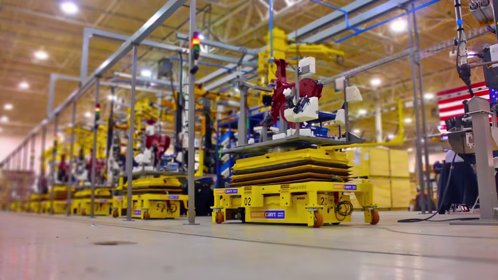 Magnetic Tape AGV Application Scenarios